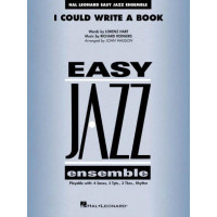 Richard Rodgers: I Could Write a Book (snadné noty pro jazzový orchestr, party, partitura)(+audio)
