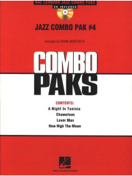 Jazz Combo Pak #4 (noty pro jazzové kombo, party, partitura)(+audio)
