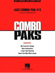 Jazz Combo Pak #15 (noty pro jazzové kombo, party, partitura)