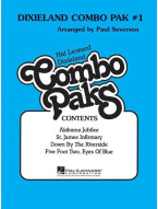Dixieland Combo Pak #1  (noty pro jazzové kombo, party, partitura)