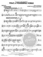 Louis Armstrong: What a Wonderful World (snadné noty pro jazzový soubor, party, partitura)