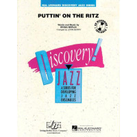 Irving Berlin: Puttin' on the Ritz (snadné noty pro jazzový orchestr, party, partitury)