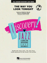 Jerome Kern: The Way You Look Tonight (snadné noty pro jazzový soubor, party, partitura)