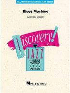 Michael Sweeney: Blues Machine (snadné noty pro jazzový orchestr, party, partitura)