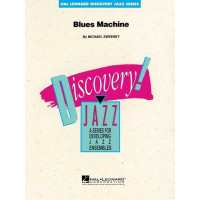 Michael Sweeney: Blues Machine (snadné noty pro jazzový orchestr, party, partitura)