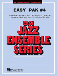 Easy Jazz Ensemble Pak #4 (snadné noty pro jazzový orchestr, party, partitura)