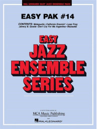 Easy jazz Ensemble Pak #14 (snadné noty pro jazzový orchestr, party, partitura)