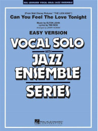 Elton John: Can You Feel the Love Tonight (snadné noty pro jazzový orchestr+zpěv, party, partitura)