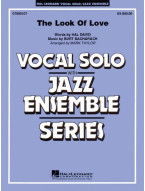 Burt Bacharach: The Look of Love (noty pro jazzový orchestr+zpěv, party, partitura)