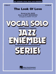 Burt Bacharach: The Look of Love (noty pro jazzový orchestr+zpěv, party, partitura)