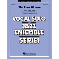 Burt Bacharach: The Look of Love (noty pro jazzový orchestr+zpěv, party, partitura)