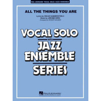 Jerome Kern: All the Things You Are (noty pro jazzový orchestr+zpěv, party, partitura)