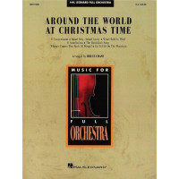 Around the world at Christmas Time (noty pro symfonický orchestr, party, partitura)