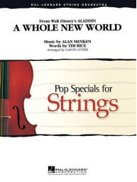 A Whole New World from Aladdin (noty pro smyčcový orchestr, party, partitura)