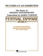 Modest Musorgskij: Pictures at an Exhibition (noty pro školní koncertní orchestr, party, partitura)