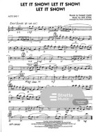 Jule Styne: Let It Snow! Let It Snow! Let It Snow! (snadné noty pro jazzový orchestr, party, partitura)