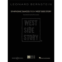 Leonard Bernstein: Symphonic Dances from West Side Story (noty pro koncertní orchestr, party, partitura)