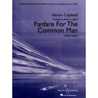 Aaron Copland: Fanfare For The Common Man (Arr. Robert Longfield) (noty pro koncertní orchestr, party, partitura)