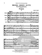 Gustav Holst: Brook Green Suite (noty pro smyčcový orchestr, party, partitura)