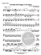 Johann Sebastian Bach: Toccata and Fugue in D Minor (noty pro dechový žesťový orchestr, party, partitura)