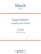 Sergej Prokofjev: March, Op. 99 (noty pro koncertní orchestr, party, partitura)