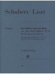 Schubert-Liszt: The Miller and the Brook from Die schöne Müllerin D 795 (noty na klavír)