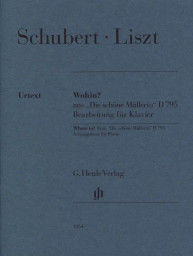 Franz Schubert: Wohin - From Die Schöne Müllerin D795 (noty na klavír)