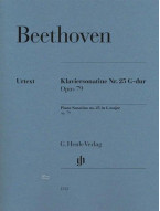 Beethoven: Piano Sonatina no. 25 G major op. 79 (noty na kytaru)