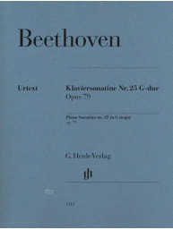 Beethoven: Piano Sonatina no. 25 G major op. 79 (noty na kytaru)