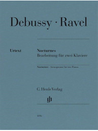 Claude Debussy / Maurice Ravel: Nocturnes (noty na čtyřruční klavír)