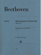 Beethoven: Piano Sonata No. 24 F Sharp Major Op. 78 (noty na klavír)