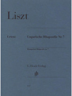 Franz Liszt: Hungarian Rhapsody No. 7 (noty na klavír)
