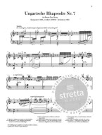 Franz Liszt: Hungarian Rhapsody No. 7 (noty na klavír)