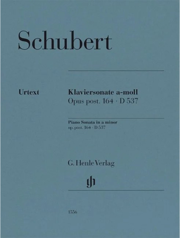 Franz Schubert: Piano Sonata A minor op. post. 164 D 537 (noty na klavír)