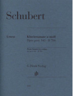 Franz Schubert: Piano Sonata in a minor op. post. 143 D 784 (noty pro klavír)