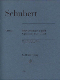 Franz Schubert: Piano Sonata in a minor op. post. 143 D 784 (noty pro klavír)