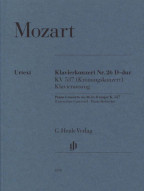 W.A. Mozart: Piano Concerto no. 26 in D major K. 537 (noty na čtyřruční klavír)