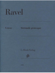 Maurice Ravel: Sérénade grotesque (noty na klavír)