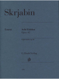 Alexandr Skrjabin: Eight Etudes op. 42 (noty na klavír)