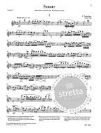 Sergej Prokofjev: Sonata No. 2 in D major op. 94a (noty na housle, klavír)