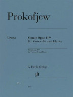 Sergej Prokofjev: Sonata op. 119 (noty na violoncello, klavír)