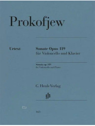 Sergej Prokofjev: Sonata op. 119 (noty na violoncello, klavír)