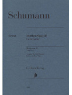 Robert Schumann: Myrthen Op. 25 - Low Voice (noty na klavír, zpěv)