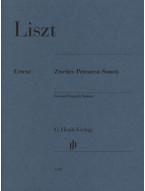 Franz Liszt: Second Petrarch Sonnet (noty na klavír)
