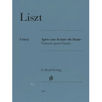 Franz Liszt: Aprés une Lecture du Dante (noty na klavír)