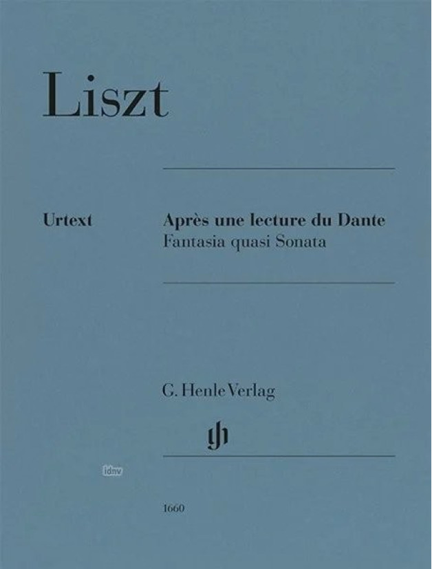 Franz Liszt: Aprés une Lecture du Dante (noty na klavír)