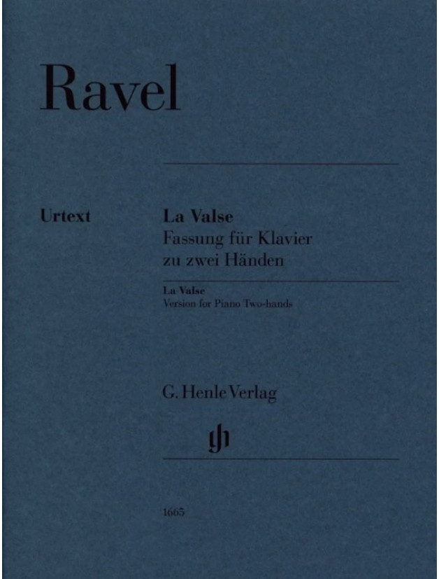 Maurice Ravel: La Valse (noty na sólo klavír)