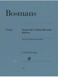 Henriëtte Bosmans: Violoncello Sonata (noty na violoncello, klavír)