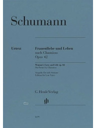 Robert Schumann: Woman's Love and Life op. 42 - Low Voice (noty na klavír, zpěv)