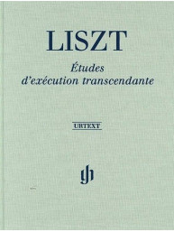 Franz Liszt: Études d'exécution transcendante (noty na klavír)